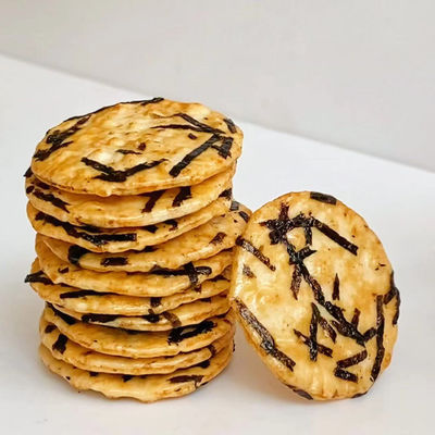 comprar Bolos de arroz inteiros saudáveis deliciosos da grão dos biscoitos do arroz da alga do sabor da pizza online manufacture