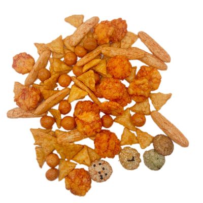 comprar Biscoitos de arroz misturados gourmet - 200g embalado com cinco sabores e amendoim, crocante e totalmente natural online manufacture