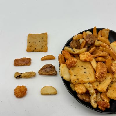 comprar Snacks de grãos com baixo teor de gordura Biscoitos de arroz frito assados para processamento personalizado online manufacture