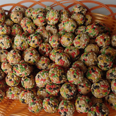 Bom preço Friável gordo dos petiscos deliciosos do sabor de Honey Sesame Peanuts Ball Multi on-line