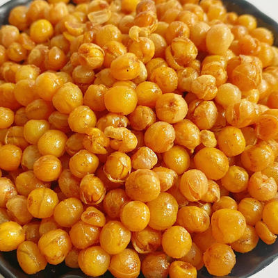 Bom preço Ervilhas secadas picantes Fried Yellow Pea do gosto crocante de Chili Powder Green Pea Snacks on-line