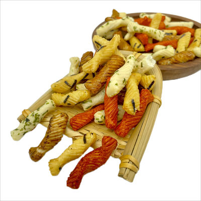 Bom preço Variados biscoitos de arroz com um pouco de soja, algas marinhas e temperos on-line