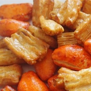 Bom preço Doces personalizáveis Biscoitos de arroz Senbei Formas redondas Opções personalizadas para o seu sabor doce on-line